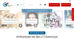 Desktop Screenshot of c3-chemnitz.de